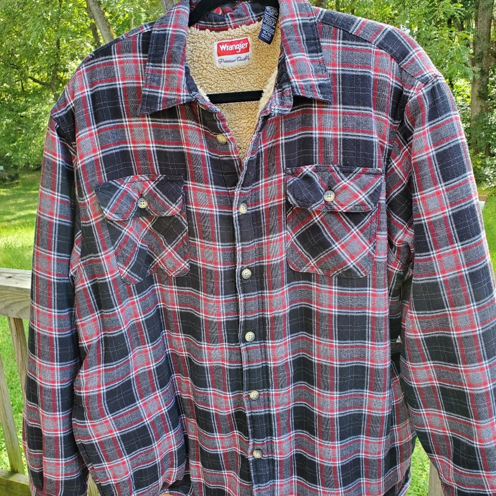 Men's Wrangler Plaid Jacket